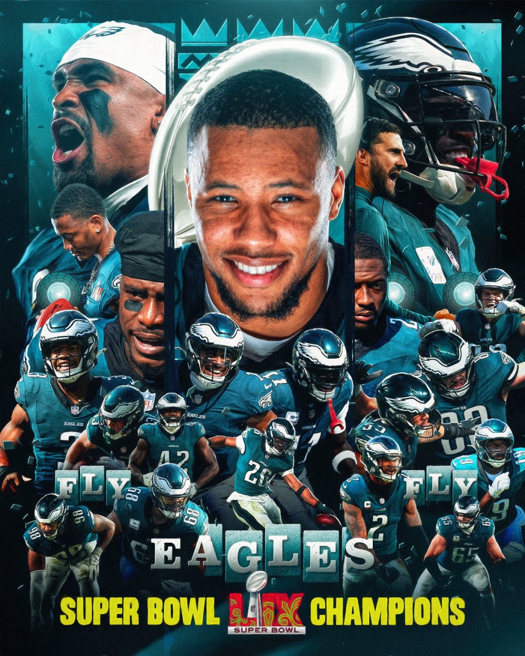 The 2024-2025 Super Bowl Champion Philadelphia&nbsp;Eagles